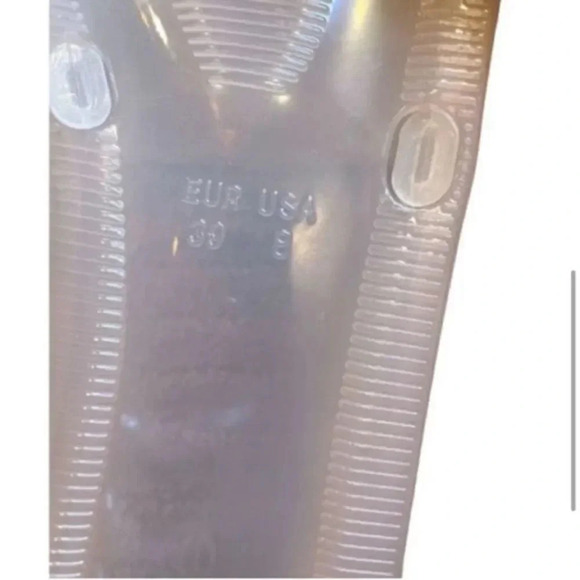 NWOT ROSE GOLD BEBE RHINESTONE FLAT SLIDES SIZE 8 EXTRA BLINGY✨✨ - Picture 6 of 9